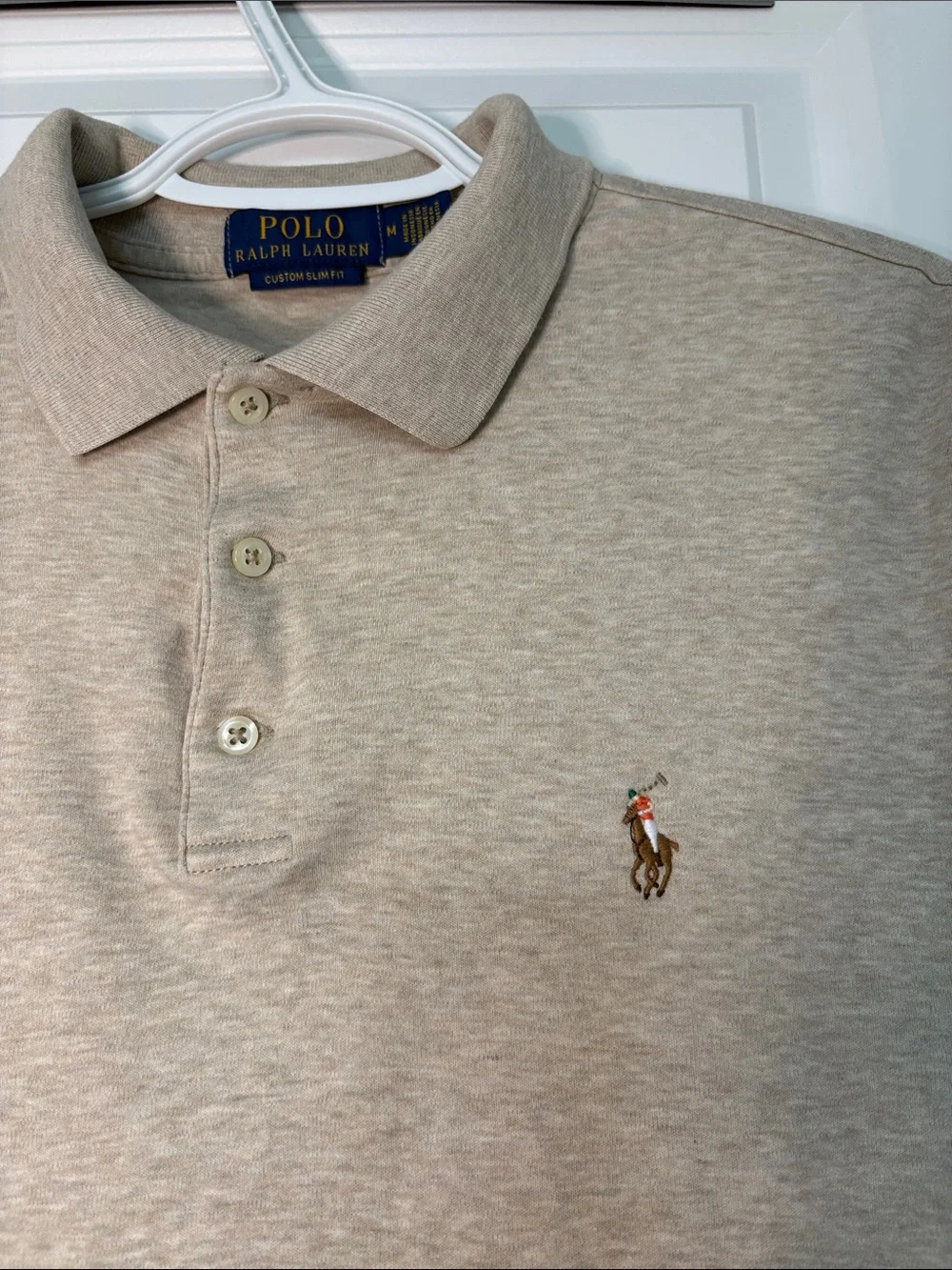 Soft Cotton Polo Shirt Custom Slim Fit